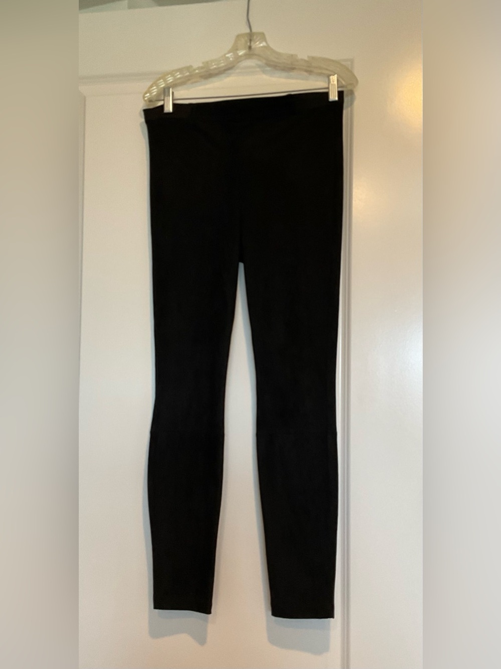 BB Dakota Black faux Suede Women's Leggings